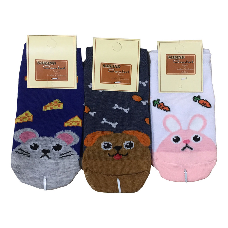 خرید و قیمت جوراب نوزادی مدل 02 مجموعه 3 عددی