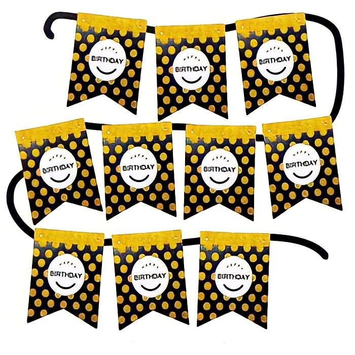 خرید و قیمت ریسه تزئینی تولد سورساتان مدل هپی برت دی