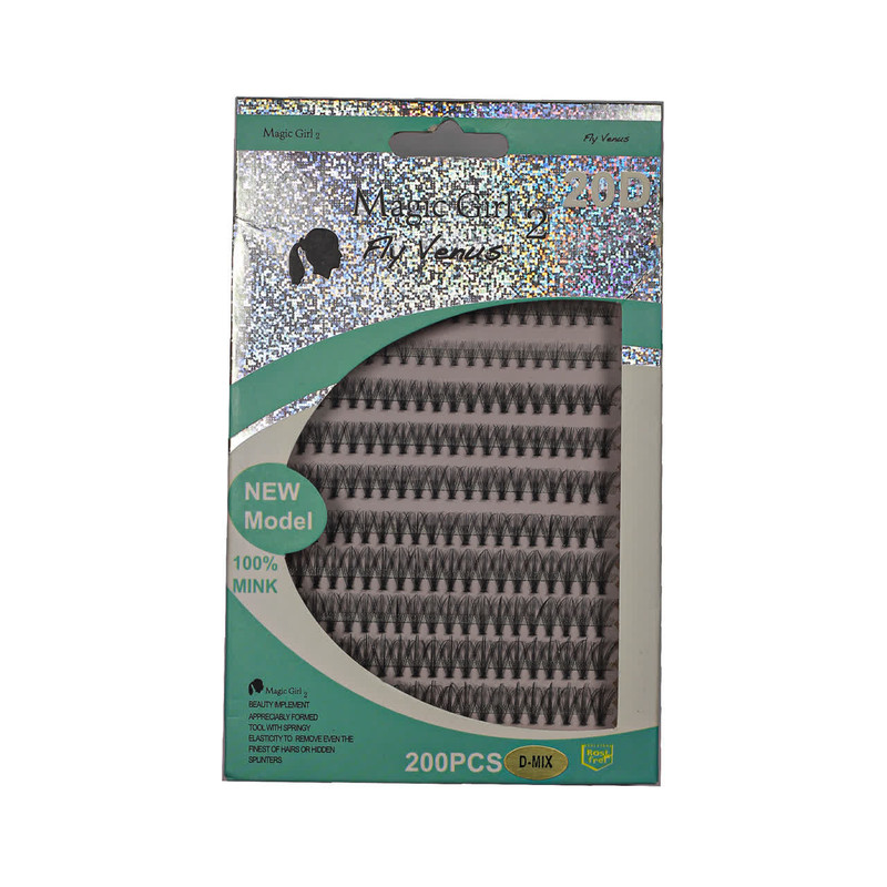 مژه مصنوعی مجیک گرل مدل D-MIX