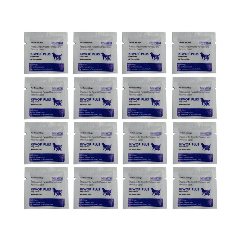 قرص ضد انگل سگ و گربه ساواوت هند مدل 3منظوره بسته 16 عددی