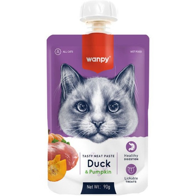 پودینگ گربه ونپی مدل Duck وزن 90 گرم