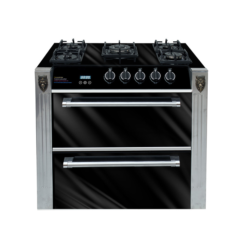 خرید و قیمت اجاق گاز 5 شعله لمبستر طرح فر مدل LMB-5FOVD