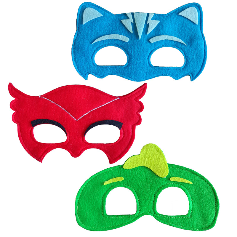 خرید و قیمت ماسک ایفای نقش رهام پاپالو مدل شخصیت کارتونی کد 110 مجموعه 3 عددی