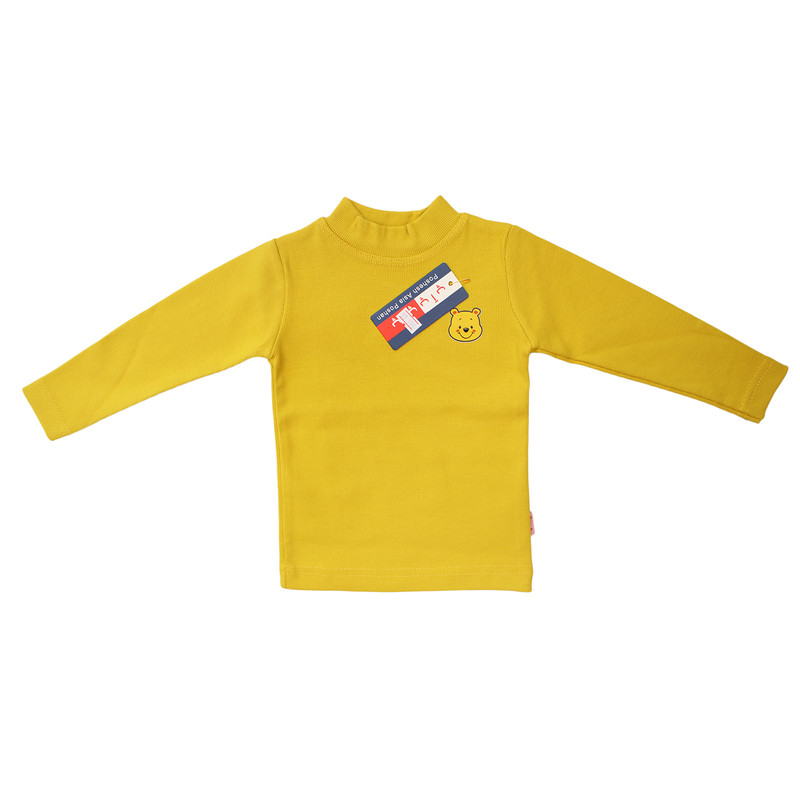 خرید و قیمت تی شرت آستین بلند بچگانه مدل یقه سه سانت