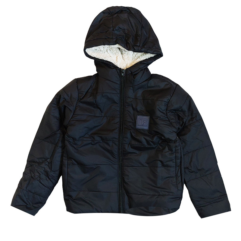 کاپشن پسرانه مادرکر مدل اندامی رنگ مشکی