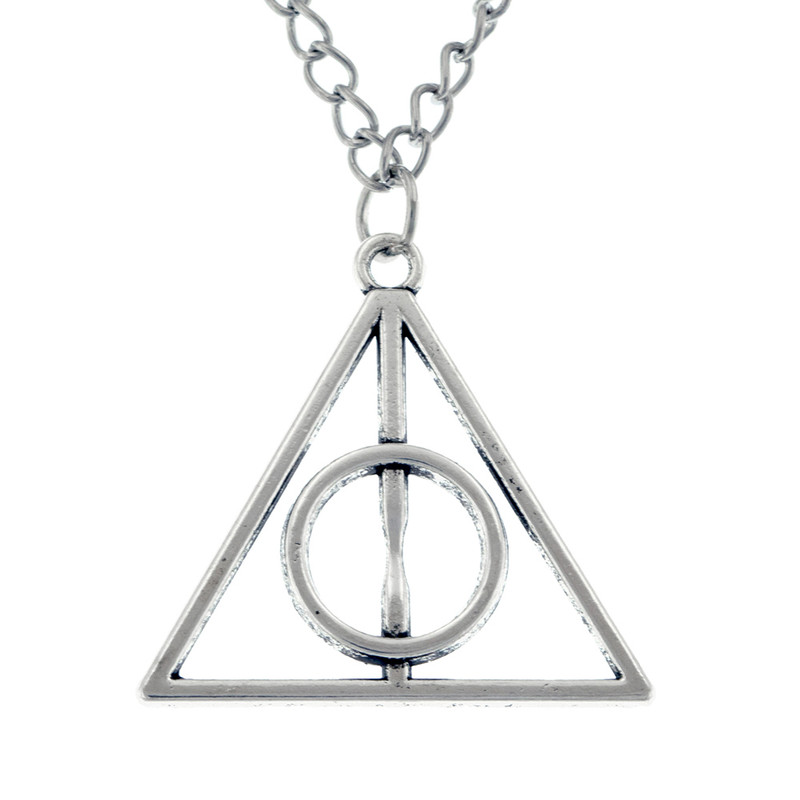 گردنبند برانت طرح یادگاران مرگ هری پاتر حلقه ثابت