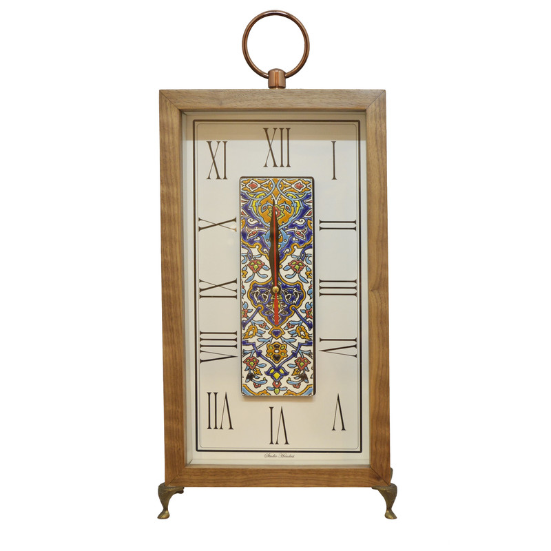 خرید و قیمت ساعت رومیزی هفت رج مدل مستطیل