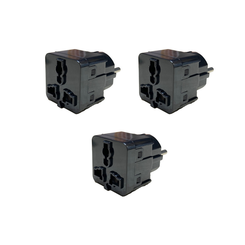 مبدل برق خیام الکتریک مدل KH8022 بسته 3 عددی