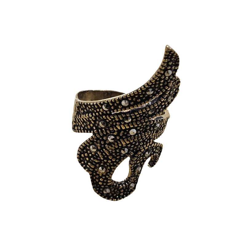 انگشتر دستساز زنانه مدل مسی کد S212