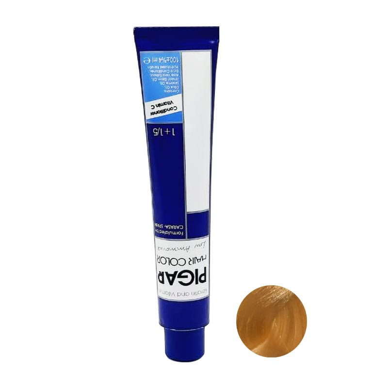 رنگ مو پیگار شماره 11.3 حجم 100 میلی لیتر رنگ بلوند طلایی پلاتینه خیلی روشن