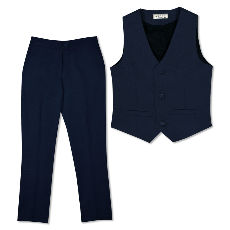 خرید و قیمت ست جلیقه و شلوار پسرانه قرآنی مدل کلاسیک کد 212603NVY