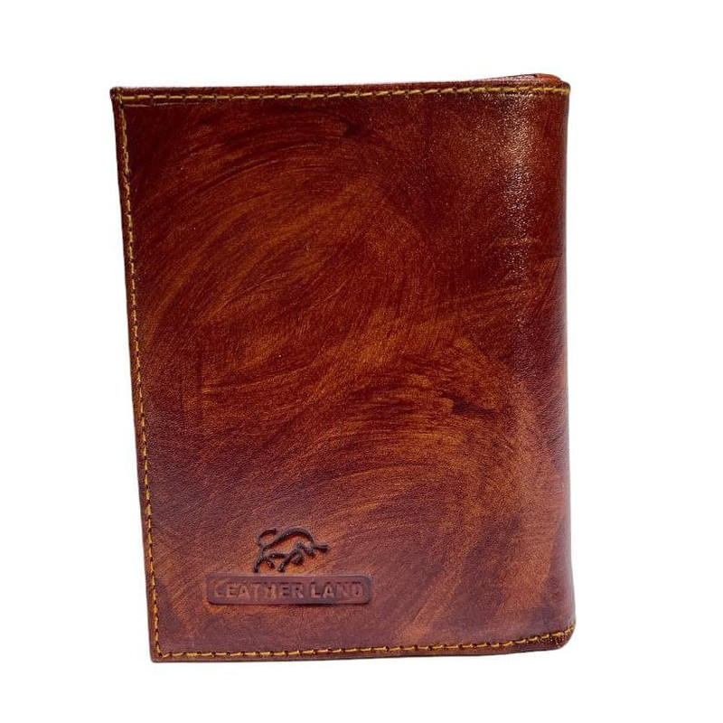 کیف پول مردانه سرزمین چرم مدل 411016