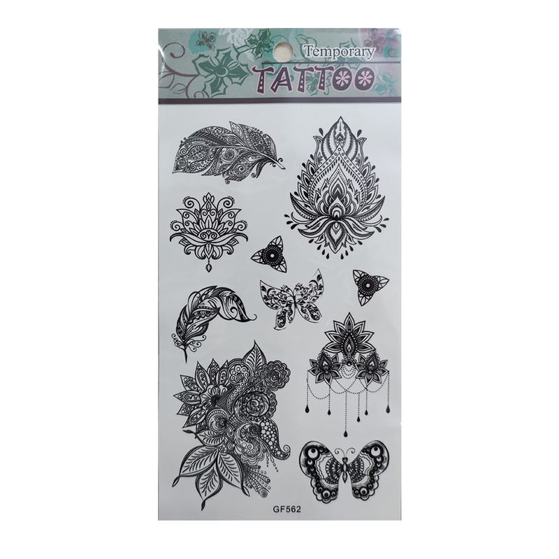 تتو موقت طرح برگ کد 46