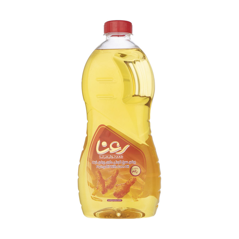خرید و قیمت روغن سرخ کردنی حاوی روغن ذرت رعنا - 1.5 لیتر
