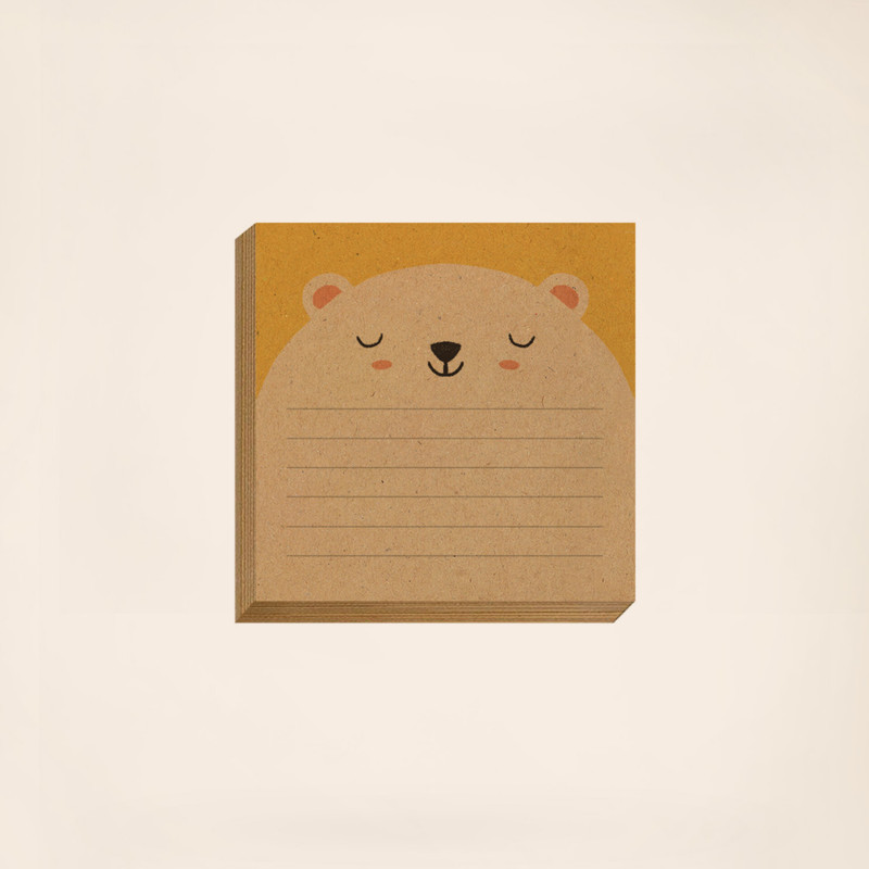 کاغذ یادداشت مریخ مدل bear 1002