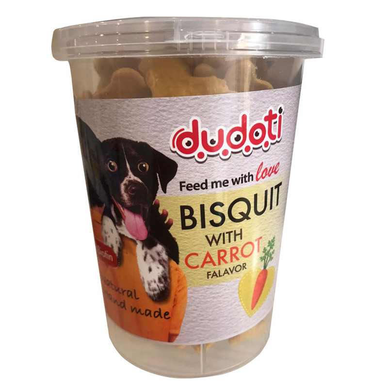 خرید و قیمت غذای تشویقی سگ دودوتی مدل carrot وزن 150 گرم