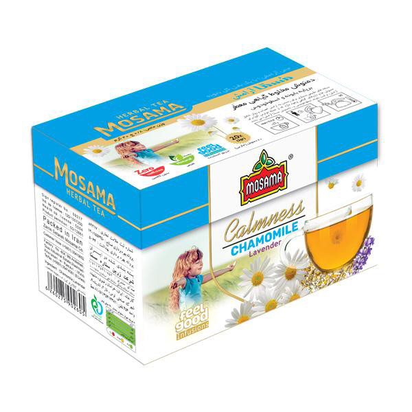 خرید و قیمت دمنوش آرامش مسما بسته 20 عددی