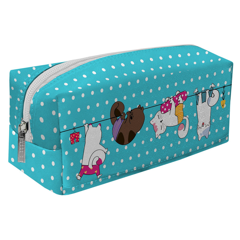 جامدادی مستر راد طرح گربه های بازیگوش کد fiory 2533