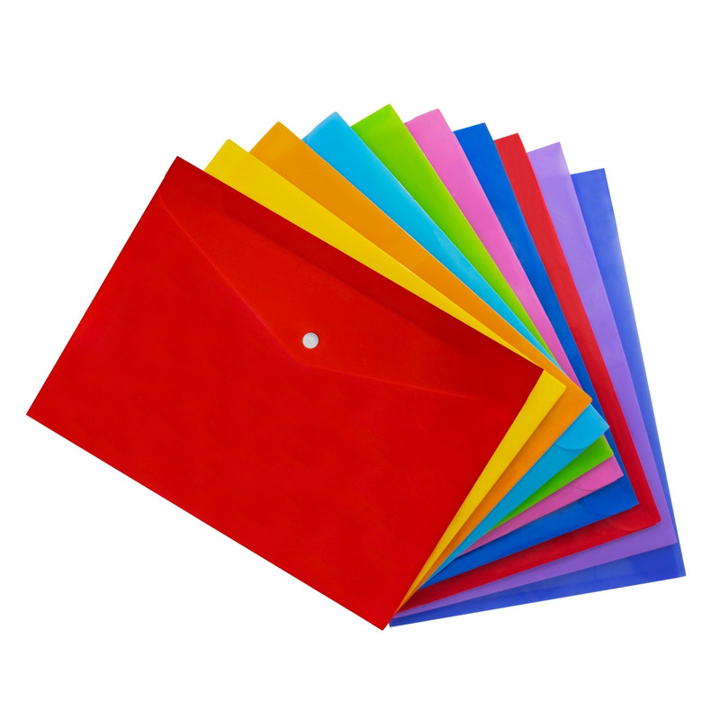 خرید و قیمت پوشه دکمه دار مدل A4-v15 بسته 10 عددی