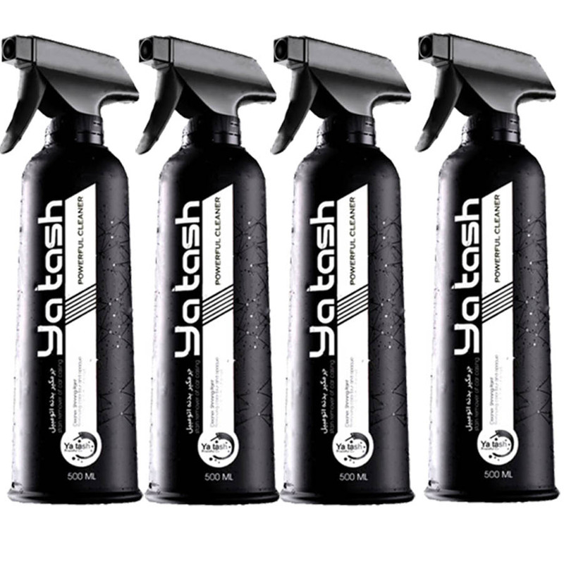 جرمگیر بدنه خودرو یاتاش کد 50 حجم 500 میلی لیتر بسته 4 عددی