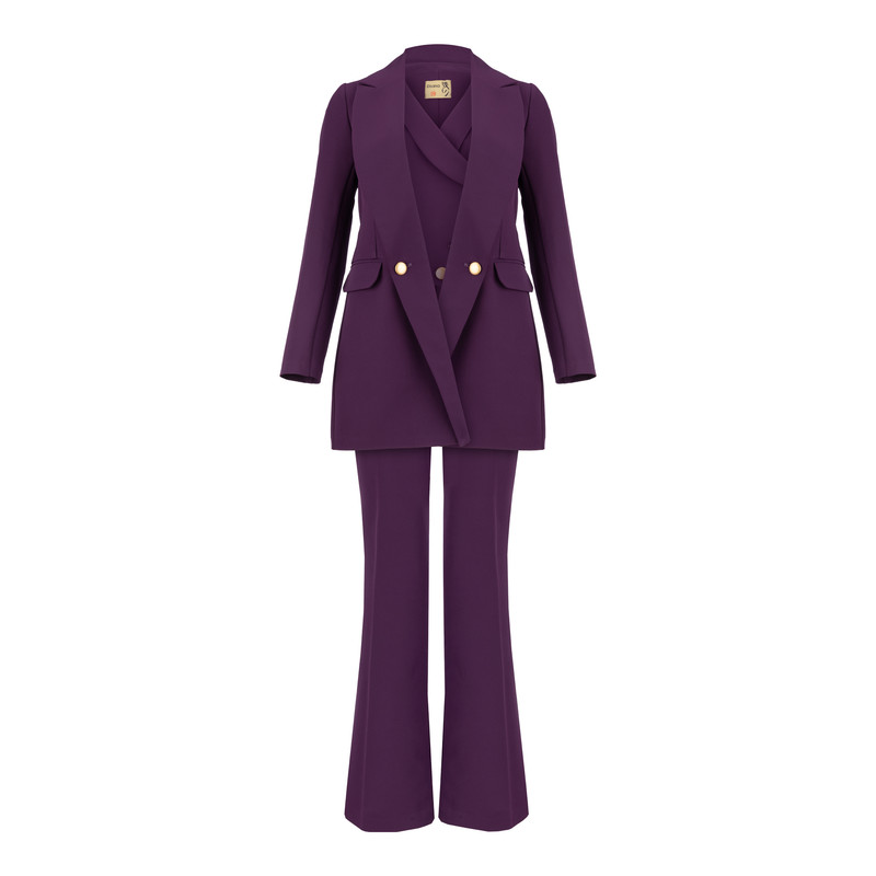 ست 3 تکه لباس زنانه السانا مدل تندیس کد 178536