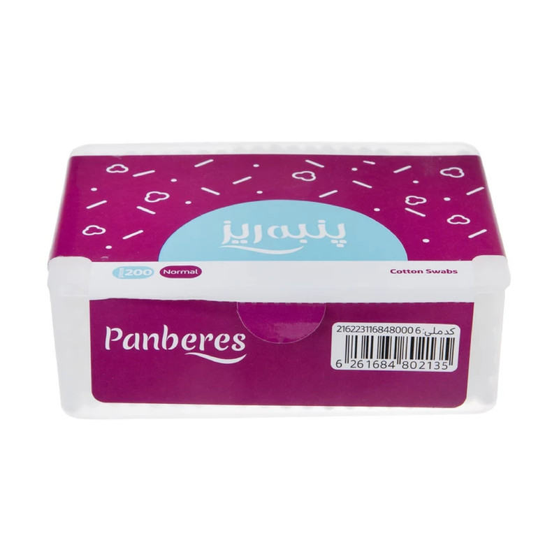 گوش پاک کن پنبه ریز مدل Normal بسته 72 عددی