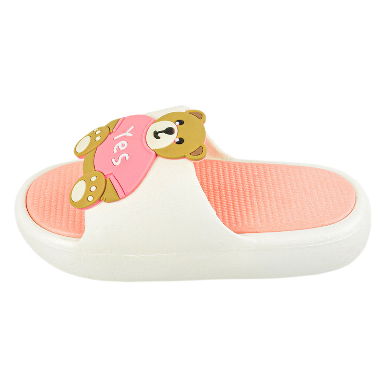 دمپایی دخترانه مدل YES TEDDY PK.3650