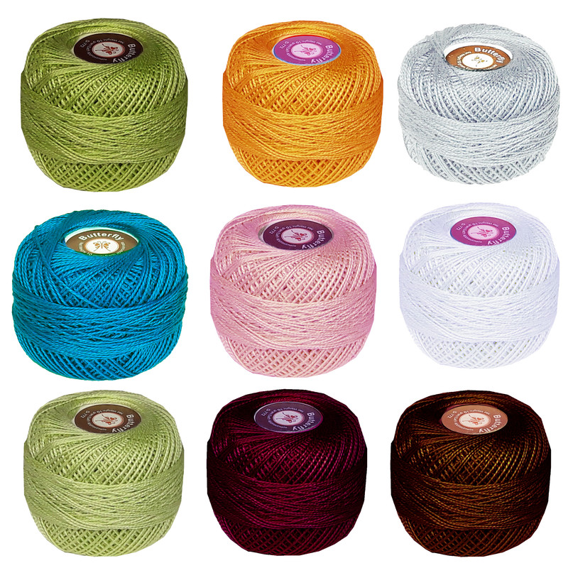 نخ باترفلای مدل A9_4 بسته 9 عددی