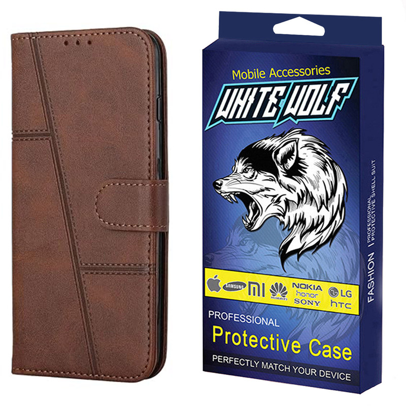 خرید و قیمت کیف کلاسوری وایت ولف مدل WKF-Tango مناسب برای گوشی موبایل هوآوی Y8P