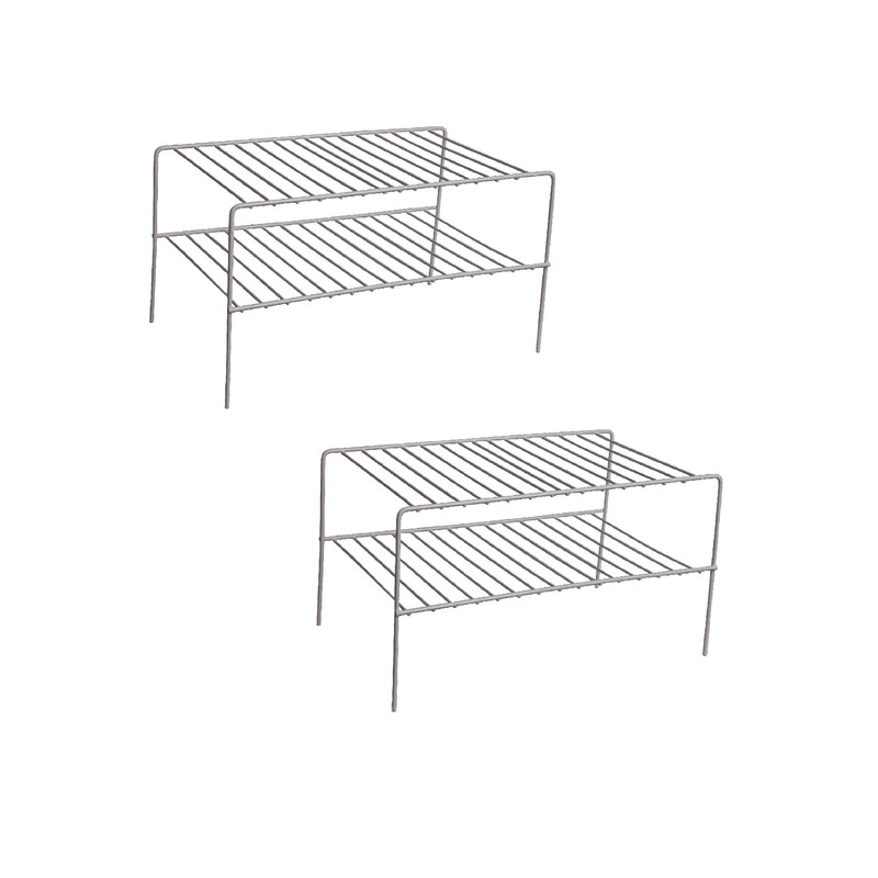 خرید و قیمت ارگانایزر و نظم دهنده کابینت مدل HA دو طبقه بسته 2 عددی