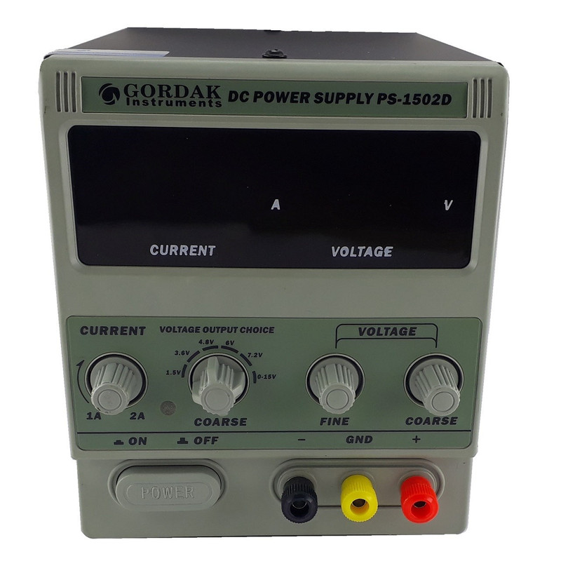 خرید و قیمت منبع تغذیه 15 ولت 2 آمپر گورداک مدل PS-1502D