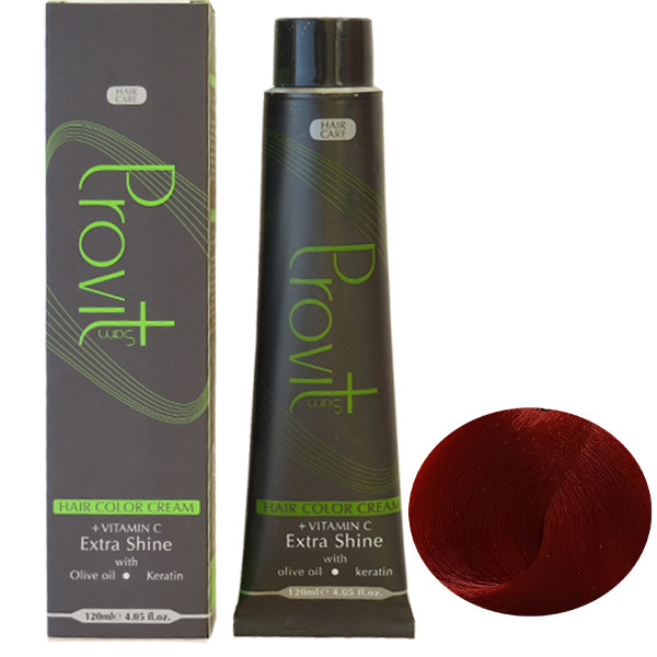 رنگ مو پرویت سری فانتزی شماره F12 حجم 120 میلی لیتر رنگ قرمز