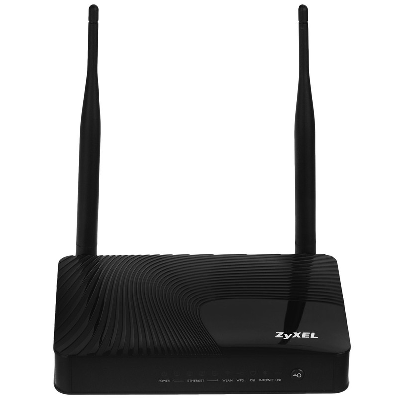 مودم روتر ADSL2 Plus بی سیم زایکسل مدل DEL1312-T10B