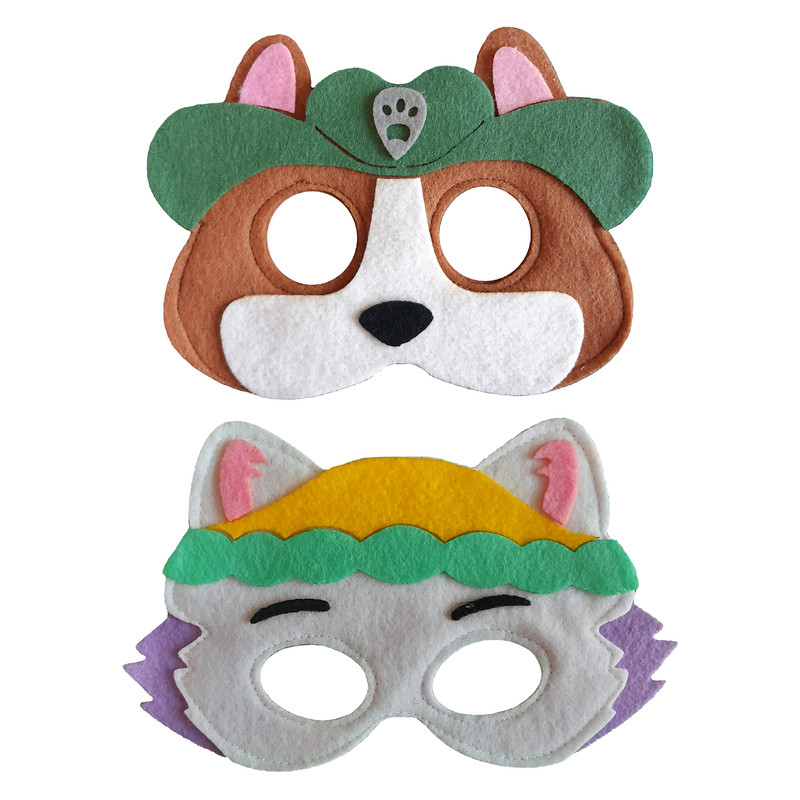 ماسک ایفای نقش رهام پاپالو مدل شخصیت کارتونی کد 118 مجموعه 2 عددی