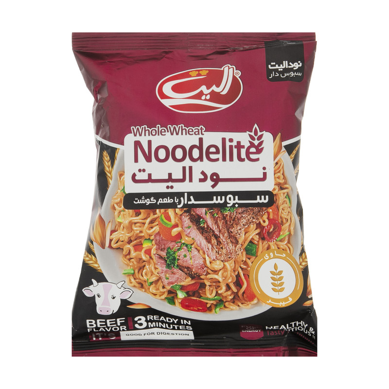 نود الیت با طعم گوشت الیت - 75 گرم