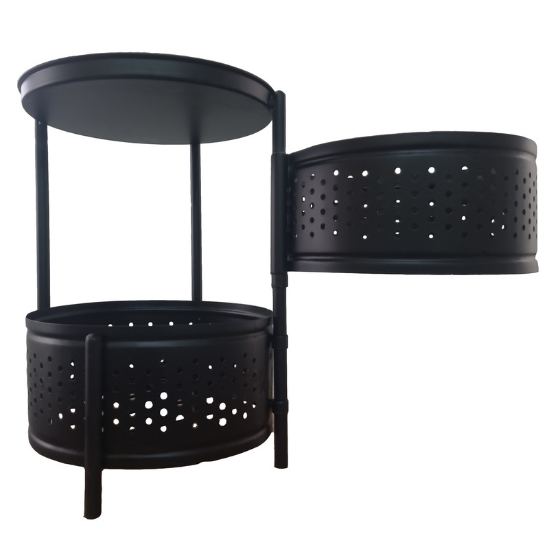 سبد سیب زمینی و پیاز ساین مدل گرد دو طبقه کد 685