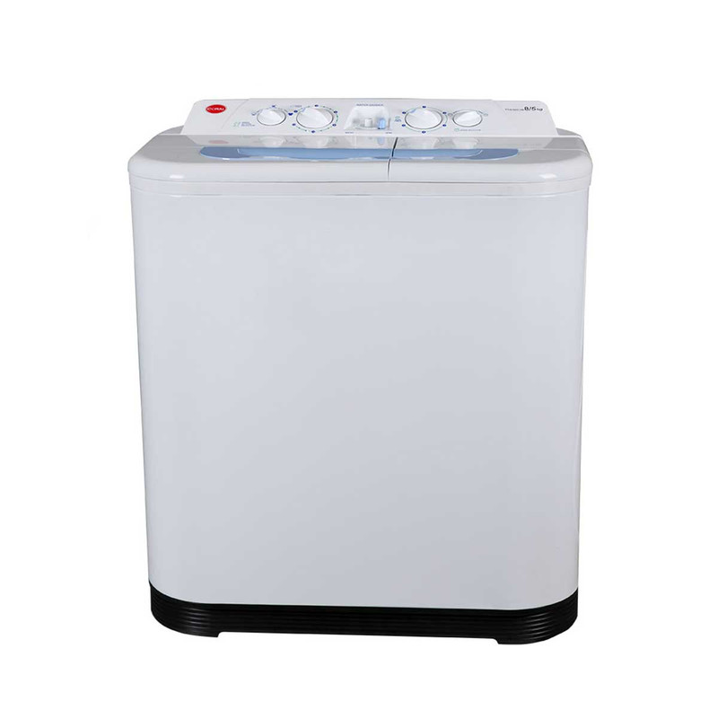 خرید و قیمت ماشین لباسشویی کرال مدل TTW 85514 B ظرفیت 8.5 کیلوگرم