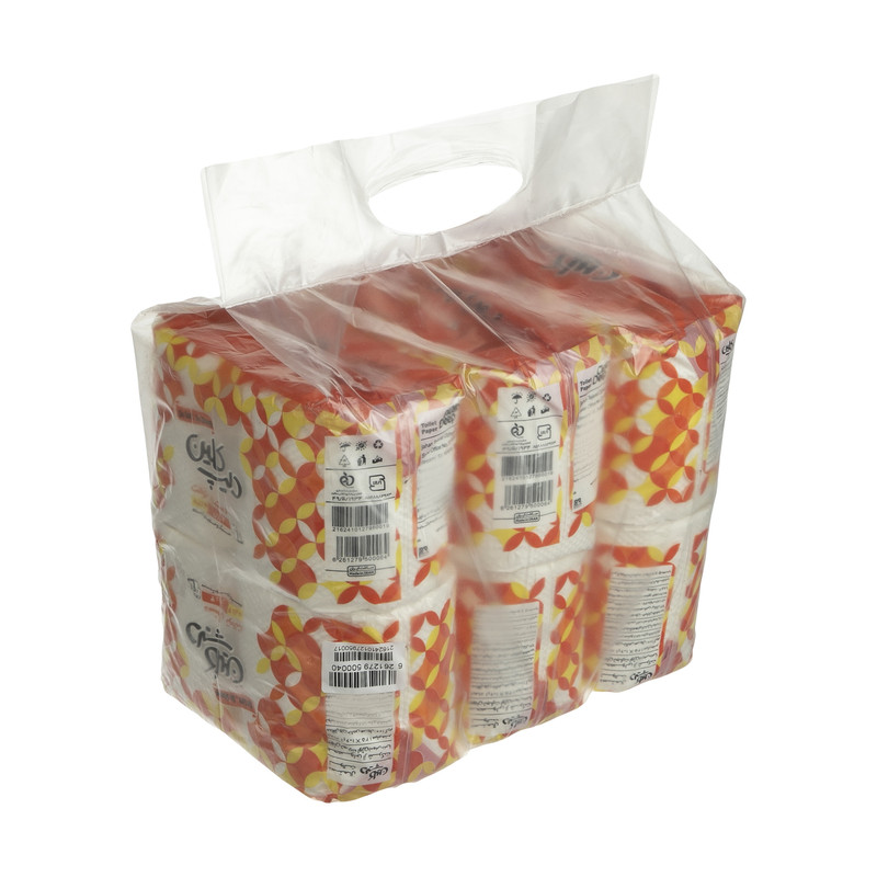 دستمال توالت دیپ کلین مدل 01 مجموعه 12 عددی