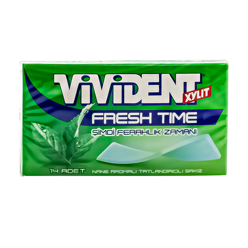 آدامس با طعم نعناع ویویدنت بسته 14 عددی