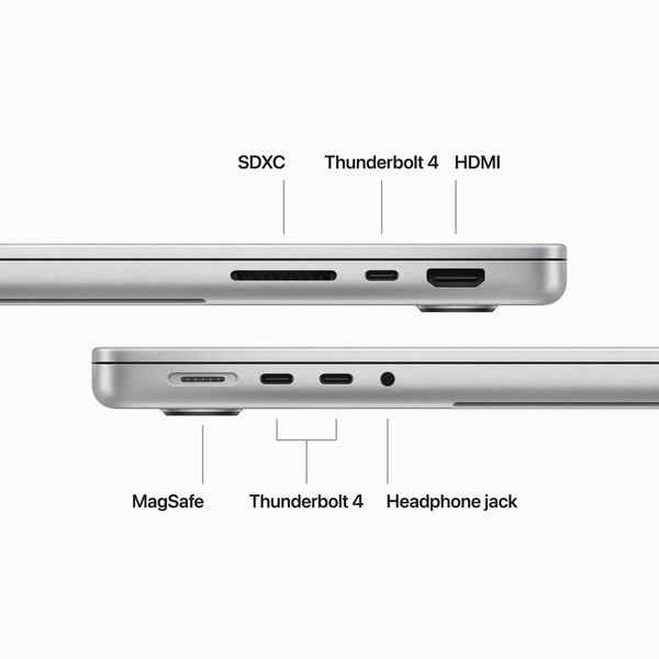 لپ تاپ 14.2 اینچی اپل مدل MacBook Pro MRX63 2023-M3 Pro 18GB 512SSD 22