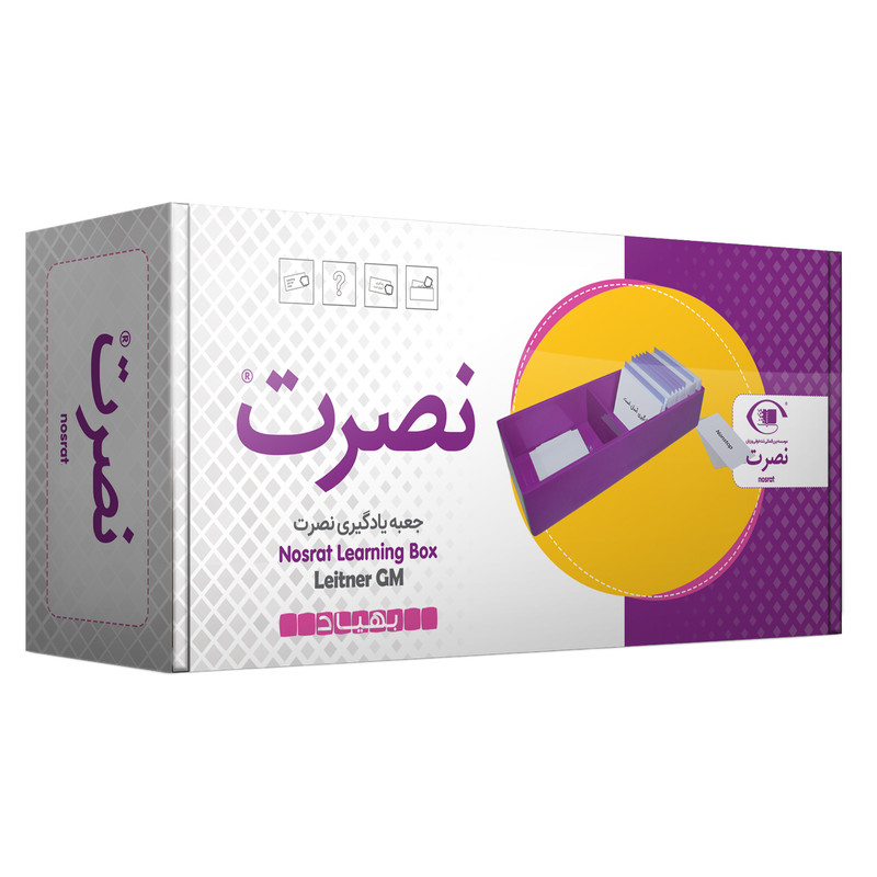 خرید و قیمت جعبه یادگیری نصرت مدل لایتنر GM