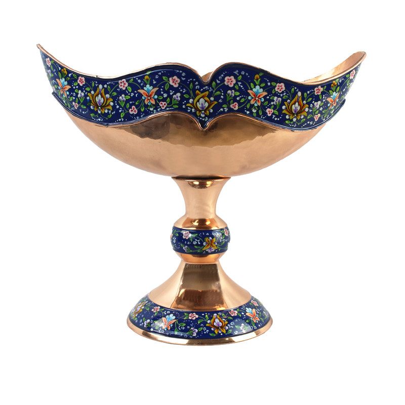 شکلات خوری مسی مدل کشکول پرداز کد M3