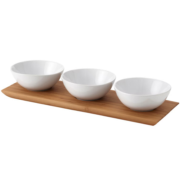 ظرف سرو ایکیا مدل TYNGDLÖS مجموعه 4 عددی