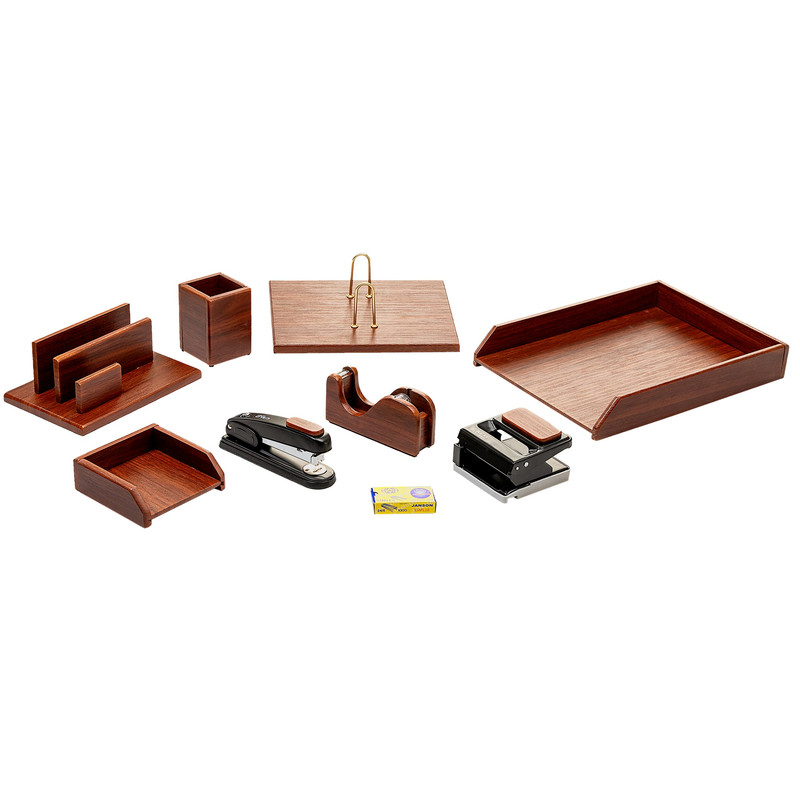 خرید و قیمت ست لوازم اداری رومیزی مدل 209-GH مجموعه 9 عددی