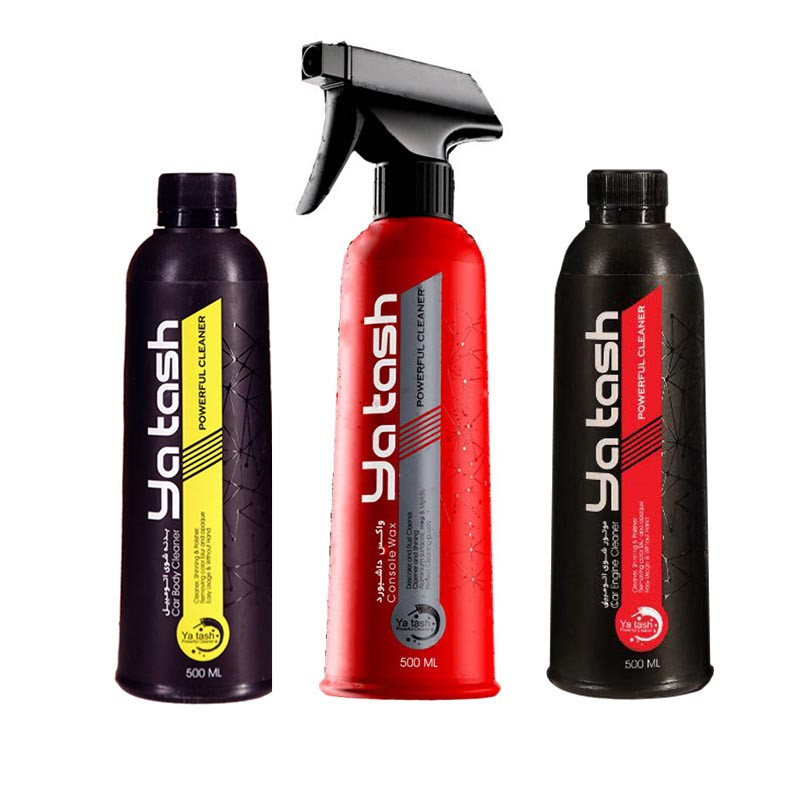 واکس داشبورد و شوینده موتور و بدنه خودرو یاتاش مدل تریگر حجم 500 میلی لیتر