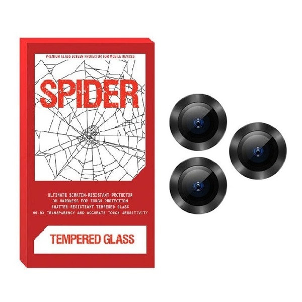 محافظ لنز دوربین اسپایدر مدل رینگی مناسب برای گوشی موبایل اپل iPhone 16 Pro Max