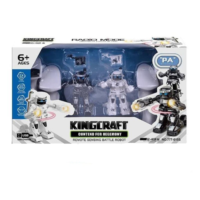 ربات کنترلی مدل جنگجو مجموعه دو عددی