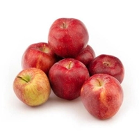 سیب قرمز با کیفیت درهم درجه دو بسته های 2 کیلویی