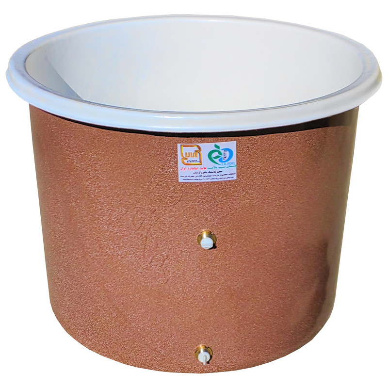 خرید و قیمت وان حمام حجیم پلاستیک ماهرو لرستان مدل گرد A2Layer