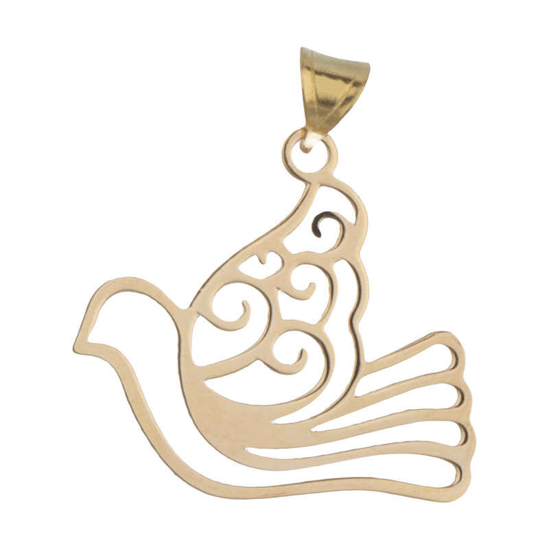 آویز گردنبند طلا 18 عیار زنانه ناتروسا مدل NGDD11